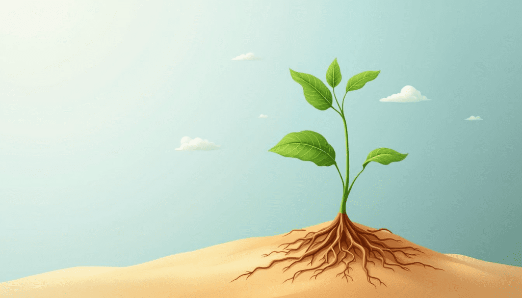 The Benefits of Tongkat Ali for Women: Enhanced Energy and Well-Being 1 An illustration of the tongkat ali plant, showcasing its leaves and roots.